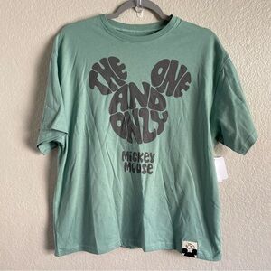 NEW Disney 100 The One and Only Mickey Mouse Unisex Oversized Graphic Tee